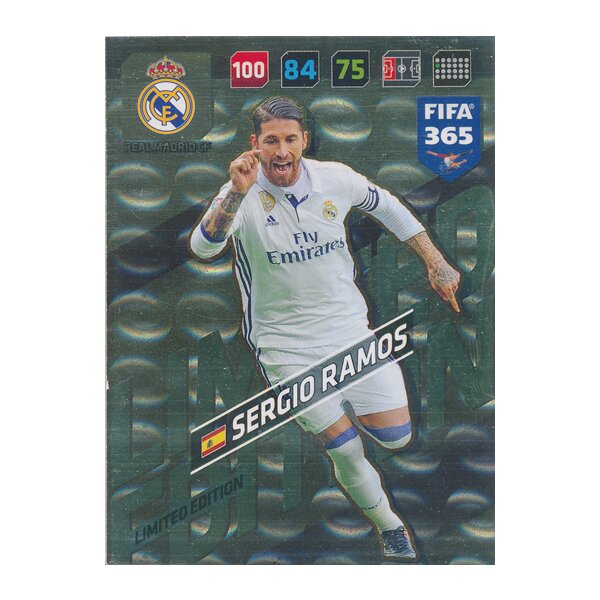 Fifa 365 Cards 2018 - LE3 - Sergio Ramos - Limited Edition