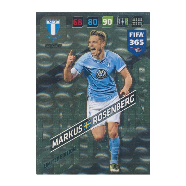 Fifa 365 Cards 2018 - LE4 - Markus Rosenberg - Limited Edition