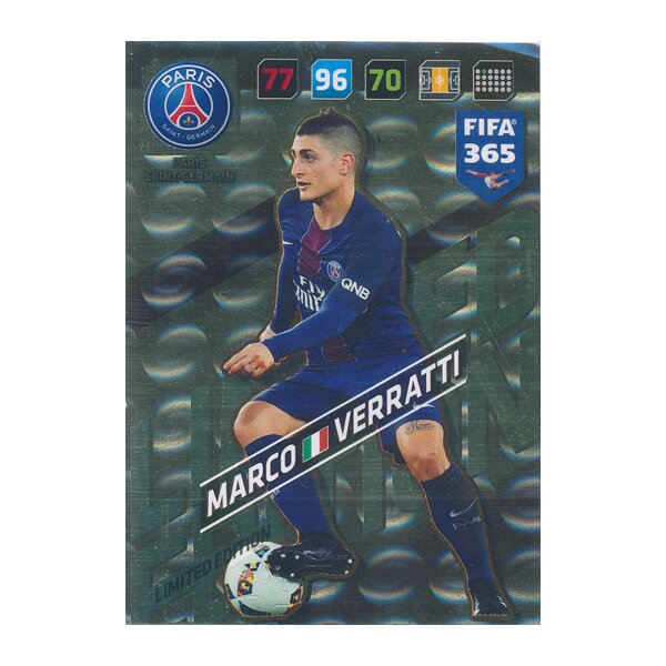 Fifa 365 Cards 2018 - LE7 - Marco Verratti - Limited Edition