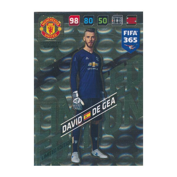 Fifa 365 Cards 2018 - LE16 - David De Gea - Limited Edition