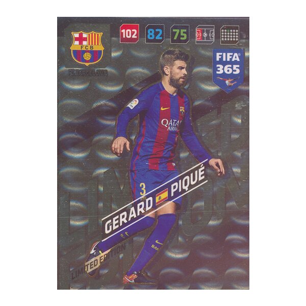 Fifa 365 Cards 2018 - LE19 - Gerard Pique - Limited Edition