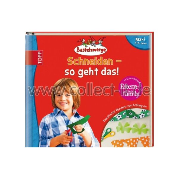 Bastelzwerge Maxi Schneiden-so geht das!