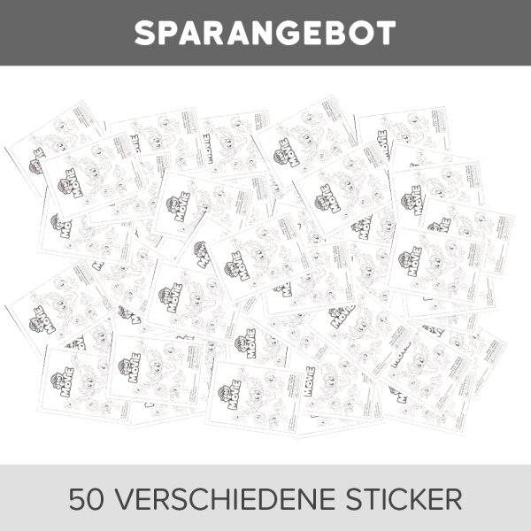 Panini - My little Pony - Sammelsticker - 50 gemischte Sticker