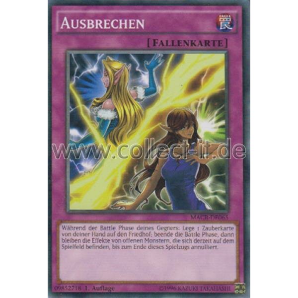 MACR-DE065 - Ausbrechen - 1. Auflage