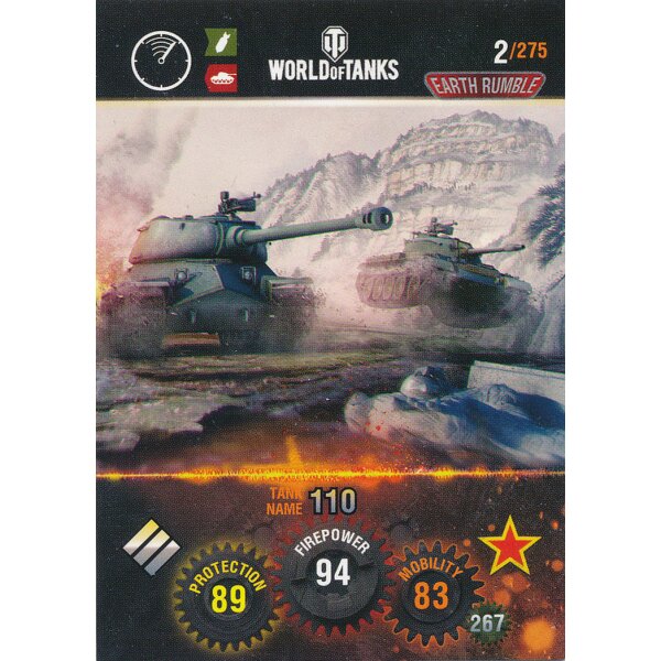 Nr. 2 - World of Tanks - 110 - Nation und Tank cards