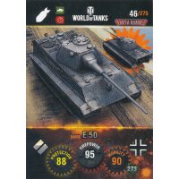 Nr. 46 - World of Tanks - E 50 - Nation und Tank cards