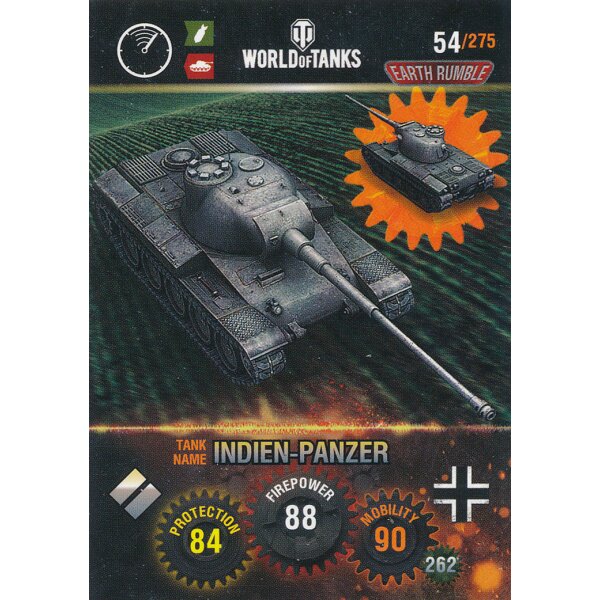 Nr. 54 - World of Tanks - Indien-panzer - Nation und Tank cards