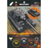 Nr. 57 - World of Tanks - Jagdtiger - Nation und Tank cards