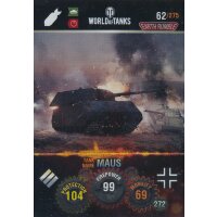 Nr. 62 - World of Tanks - Maus (Metal card) - Nation und...