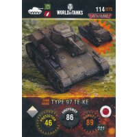 Nr. 114 - World of Tanks - Type 97 TE-KE - Nation und...