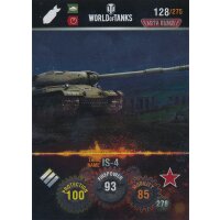 Nr. 128 - World of Tanks - IS-4 (Metal card) - Nation und...