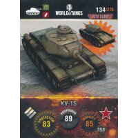 Nr. 134 - World of Tanks - KV-1S - Nation und Tank cards