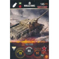 Nr. 145 - World of Tanks - SU-100 - Nation und Tank cards