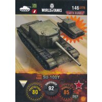 Nr. 146 - World of Tanks - SU-100Y - Nation und Tank cards