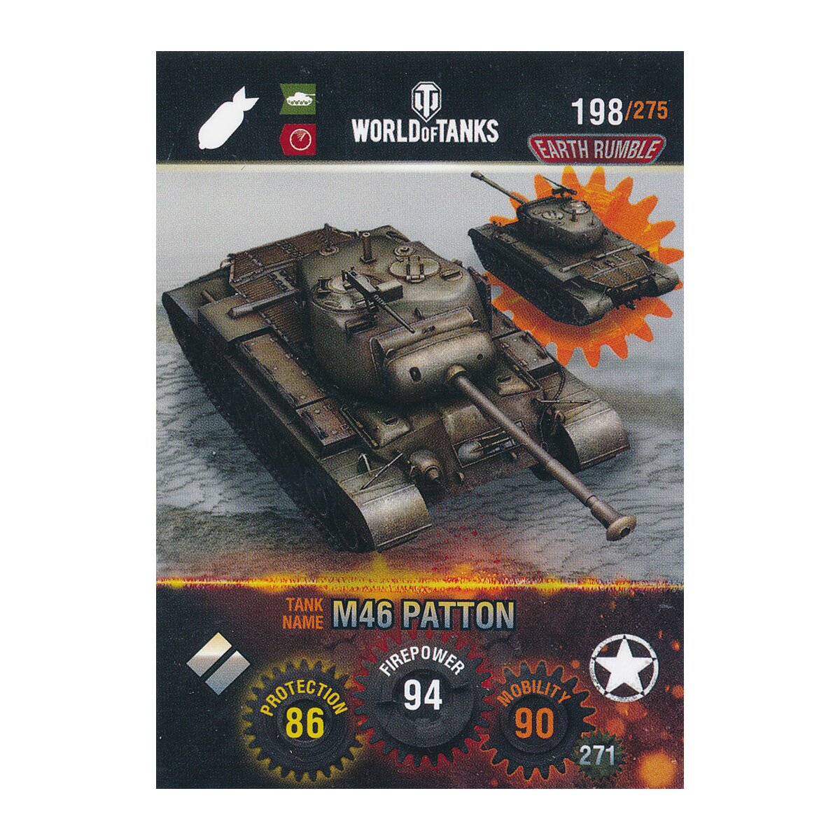 Nr. 198 - World of Tanks - M46 Patton - Nation und Tank cards, 0,39