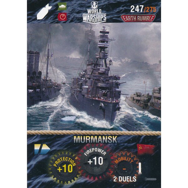 Nr. 247 - World of Tanks - Murmansk - Warship cards