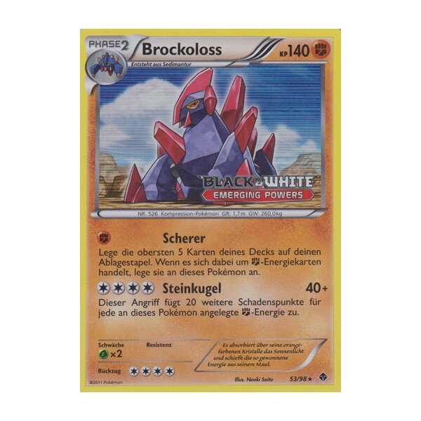 53/98 - Brockoloss - Holo