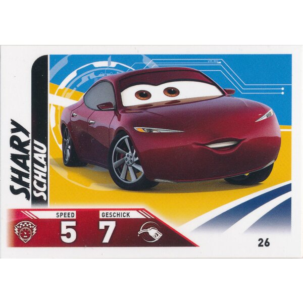 Cars 3 - Trading Cards - Karte 26