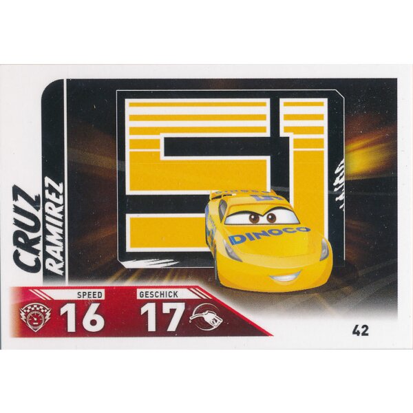 Cars 3 - Trading Cards - Karte 42