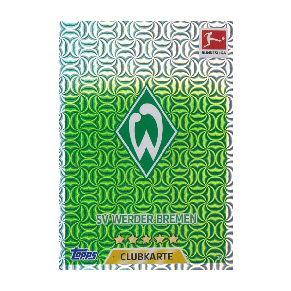 MX 37 - Club-Karte SV Werder Bremen Saison 17/18