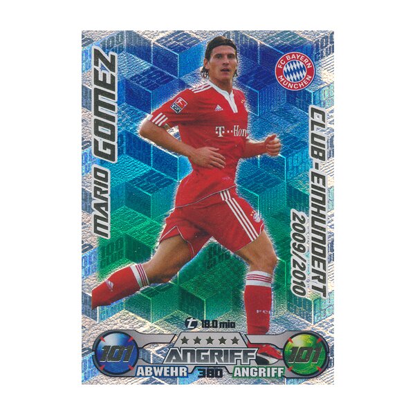 MX 380 - Mario Gomez- 2009/2010 - 10. Kollektion Club Einhundert Saison 17/18