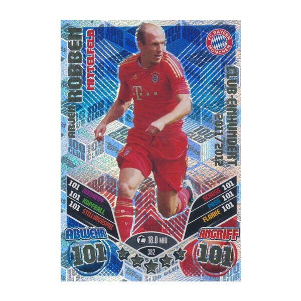 MX 382 - Arjen Robben- 2011/2012 - 10. Kollektion Club Einhundert Saison 17/18