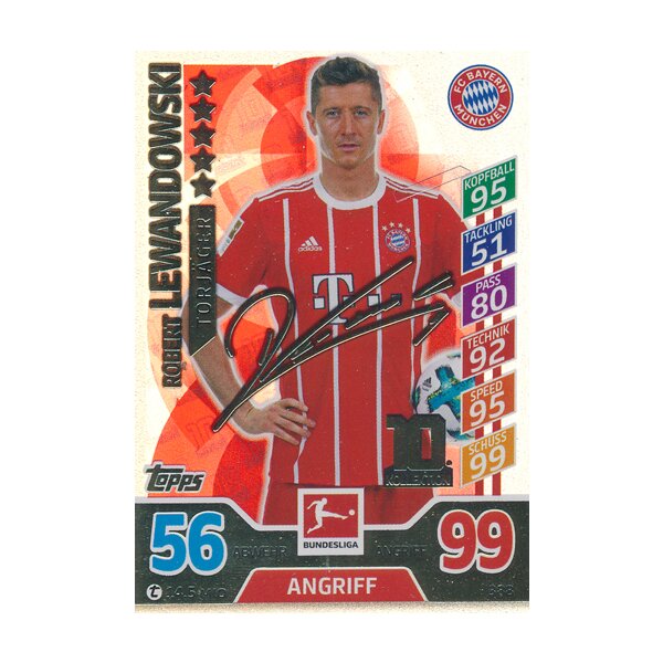 MX 388 - Robert Lewandowski  - 10. Kollektion Torjäger Saison 17/18