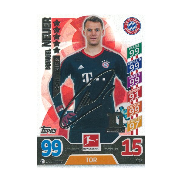 MX 398 - Manuel Neuer  - 10. Kollektion Routinier Saison 17/18