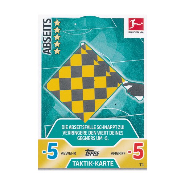 MX T1 - Abseits - Taktik-Karten Saison 17/18
