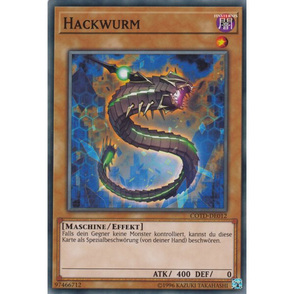 COTD-DE012 - Hackwurm - Unlimitiert