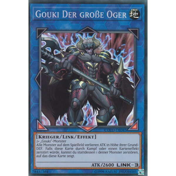 COTD-DE045 - Gouki Der Große Oger - Unlimitiert