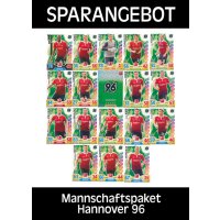 Topps Match Attax - 2017/18 - Mannschaftspaket - Hannover 96