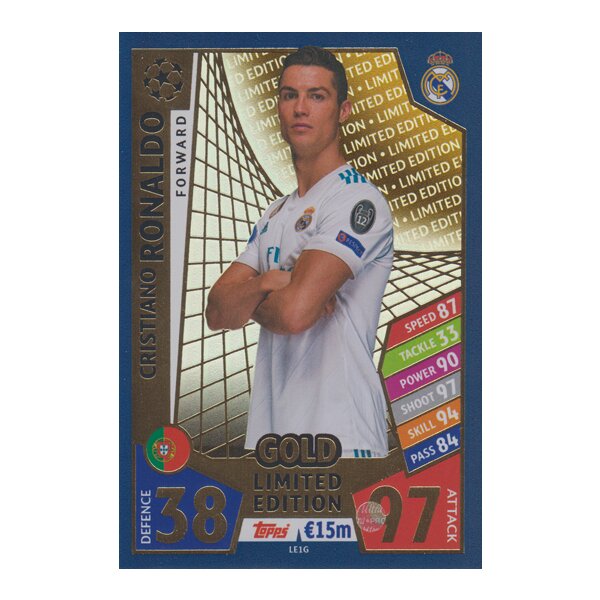 CL1718-LE1G - Cristiano Ronaldo - Limited Edition GOLD