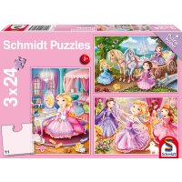 Schmidt Spiele 56217 - Kinderpuzzle Standard 3x24 Teile -...