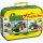 Schmidt Spiele 56497 - John Deere, Puzzle-Box, 2x60, 2x100 Teile im Metallkoffer