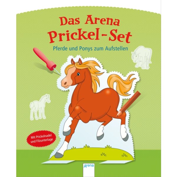 Arena BB Spielen/Rätseln/Basteln Das Arena Prickel-Set. Pferde