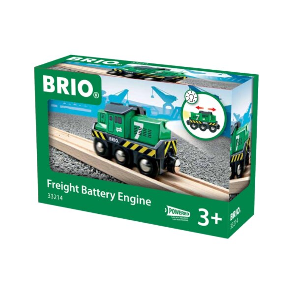 BRIO 63321400 - Batterie-Frachtlok