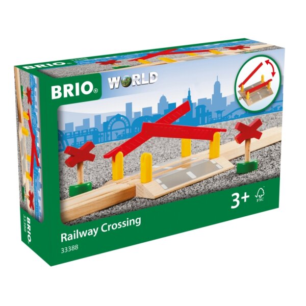 BRIO 63338800 - Bahnübergang