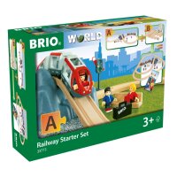 BRIO 63377300 - BRIO Eisenbahn Starter Set A