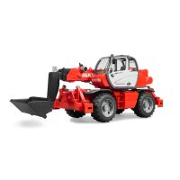 Bruder 2129 - Manitou Teleskopstapler MRT 2150 mit Zubehör