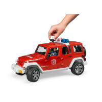 Siva 228081 - BR-JEEP WRANGLER Feuerwehr m.Figur 02528