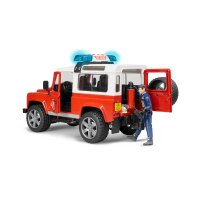 Bruder 2596 - Land Rover Defender Station Wagon Feuerwehr+Feuerwehrmann