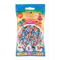 HAMA Bügelperlen Midi - gestreift Mix 1000 Perlen (6...