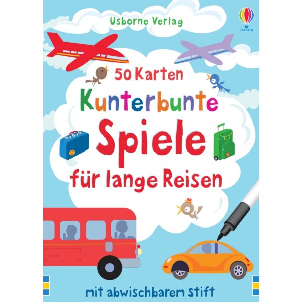 50 Karten - Spiele für lange Reisen