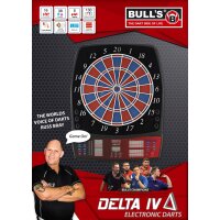 E-Dart-Bulls Delta IV RB-Sound Dartscheibe