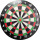 Bulls Magnetic Dartboard mit 6 Pfeilen