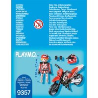 Playmobil Special Plus 9357 - Motocross-Fahrer