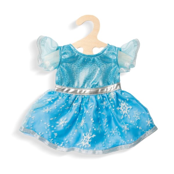 Kleid Eis-Prinzessin, Gr. 35-45 cm