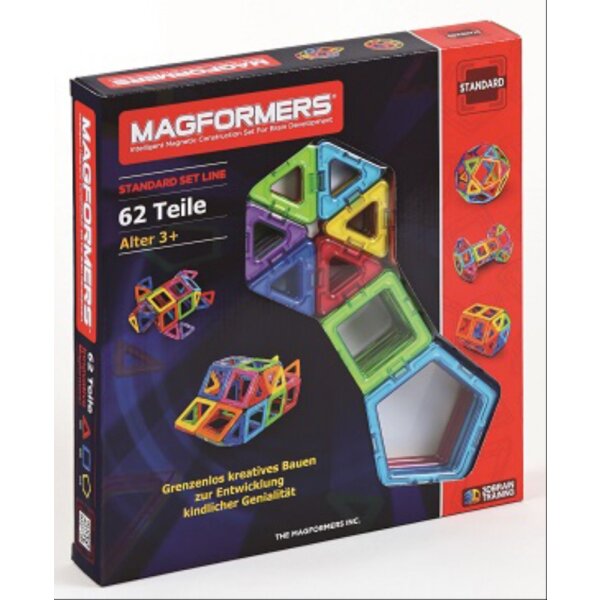 Magformers Standard Set 62-teilig Magnetspiel