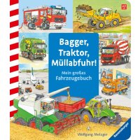Ravensburger 43407 - Bagger, Traktor, Müllabfuhr!